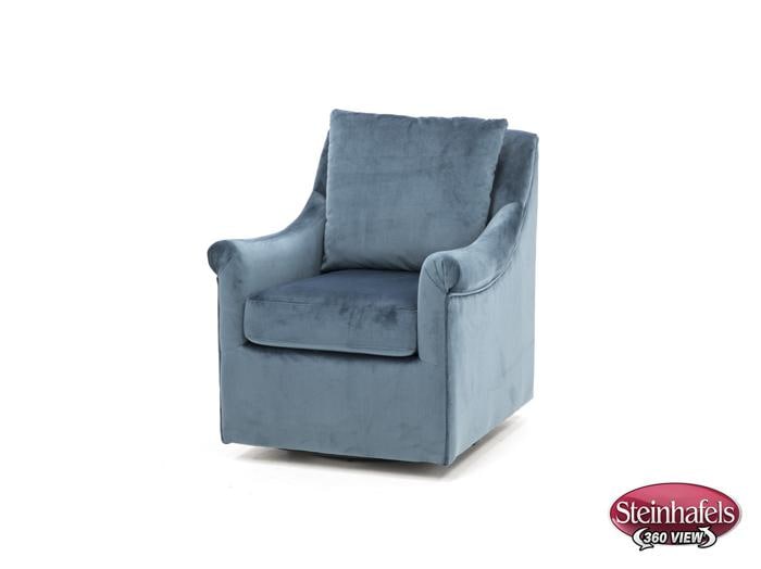 jla blue swivel chair  image   
