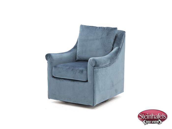 jla blue swivel chair  image   