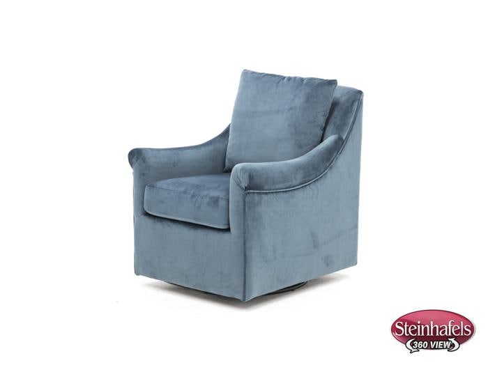 jla blue swivel chair  image   