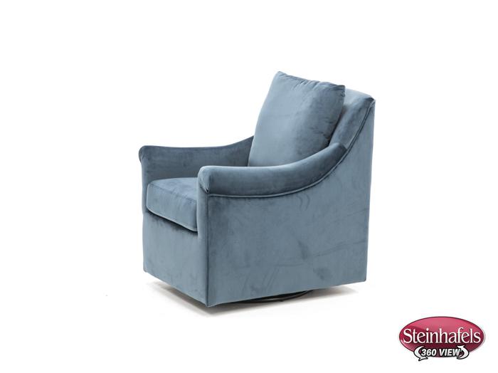 jla blue swivel chair  image   