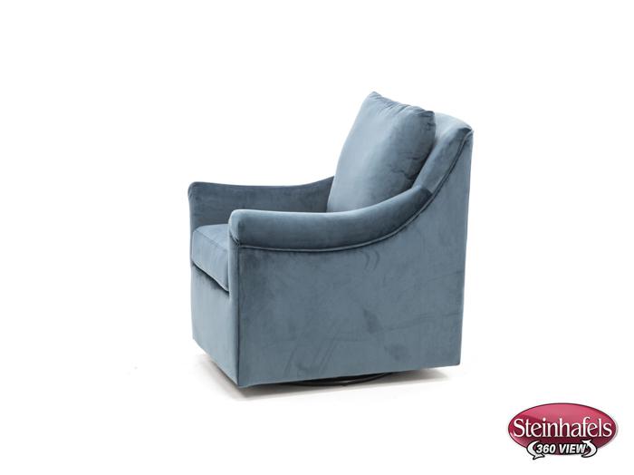 jla blue swivel chair  image   