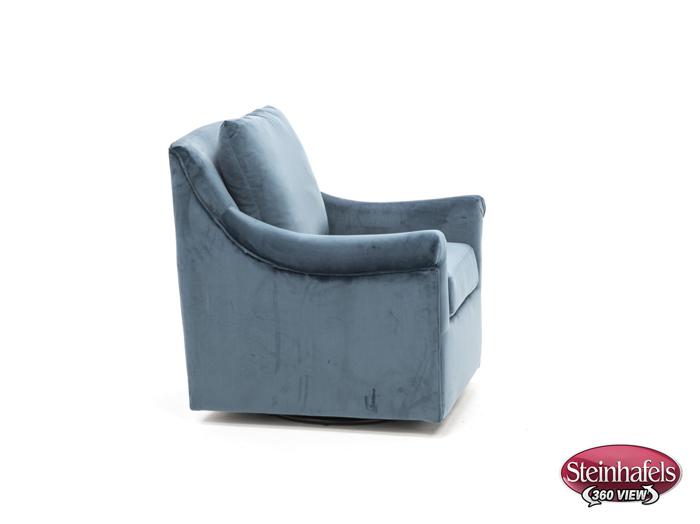 jla blue swivel chair  image   