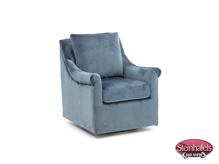jla blue swivel chair  image   