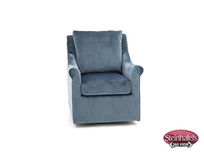 jla blue swivel chair  image   