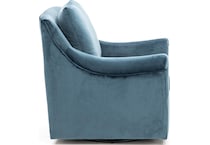 jla blue swivel chair   