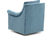 jla blue swivel chair   
