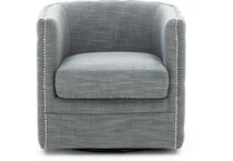 jla grey swivel chair   