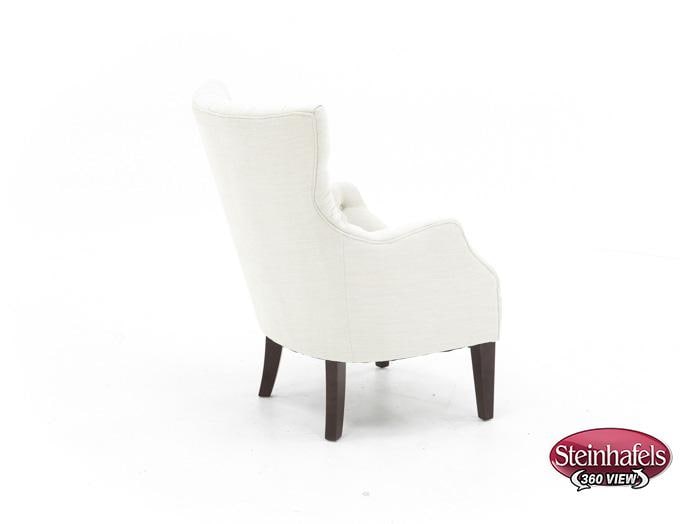 jla white accent chair  image   