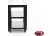 jofran sales inc black chairside table  image ess  