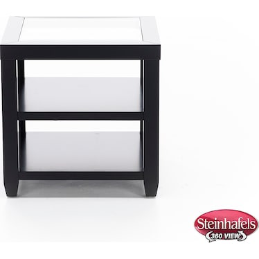 Essentials Black End Table