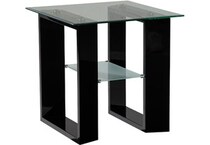 jofran sales inc black end table upt  