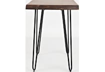 jofran sales inc brown chairside table   