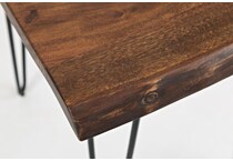 jofran sales inc brown chairside table   