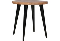 jofran sales inc brown chairside table   