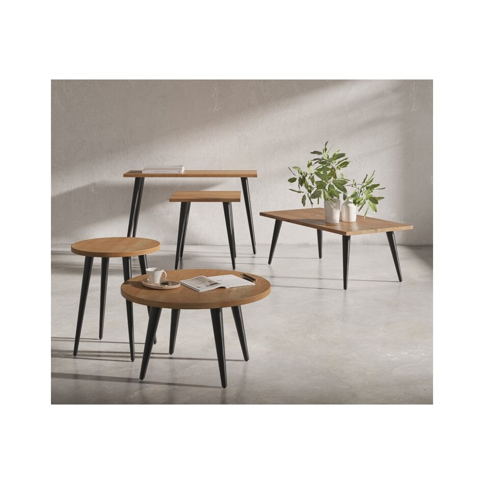 jofran sales inc brown chairside table   