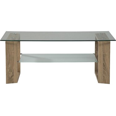 Upton II Black Cocktail Table