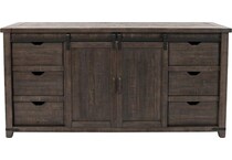 jofran sales inc brown console   