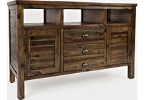 jofran sales inc brown console   