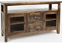 jofran sales inc brown console   