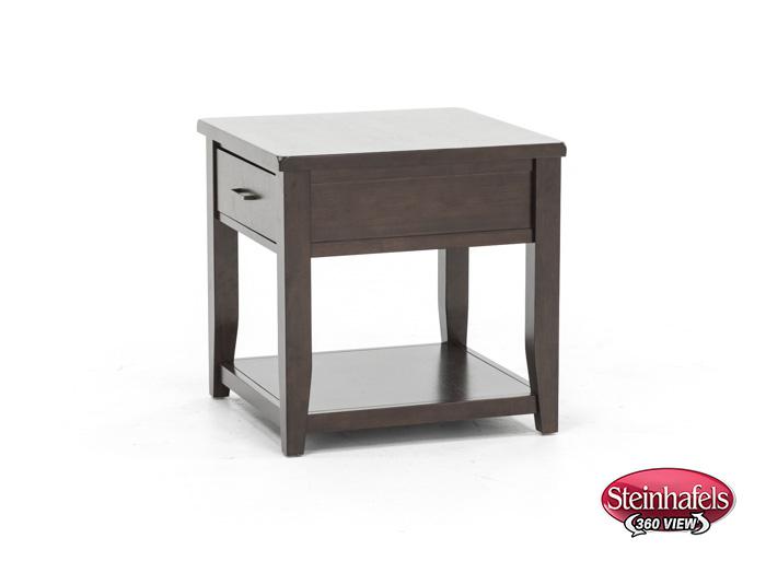 jofran sales inc brown end table  image   
