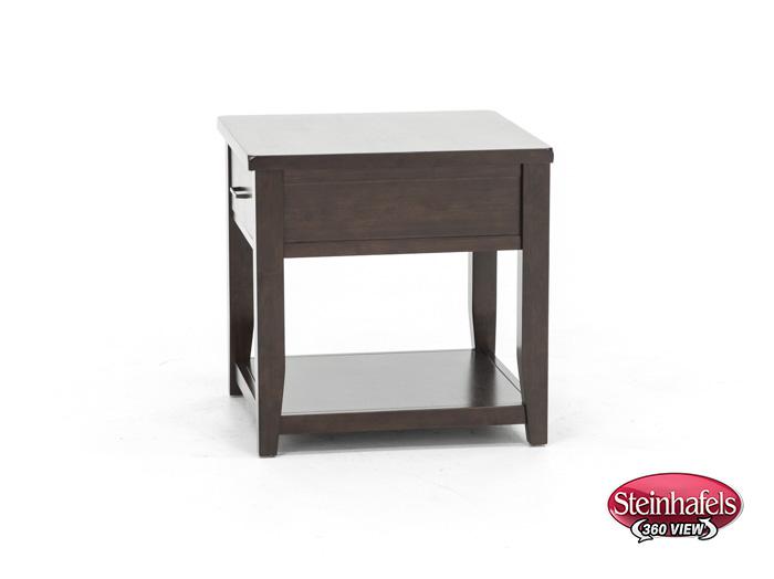 jofran sales inc brown end table  image   