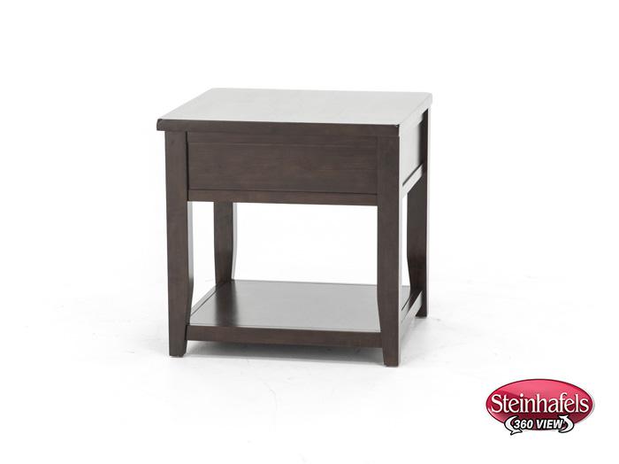 jofran sales inc brown end table  image   