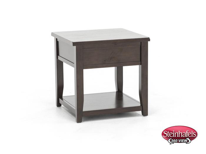 jofran sales inc brown end table  image   