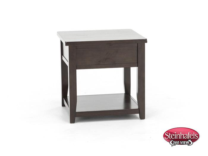 jofran sales inc brown end table  image   