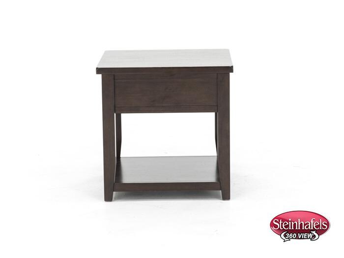 jofran sales inc brown end table  image   