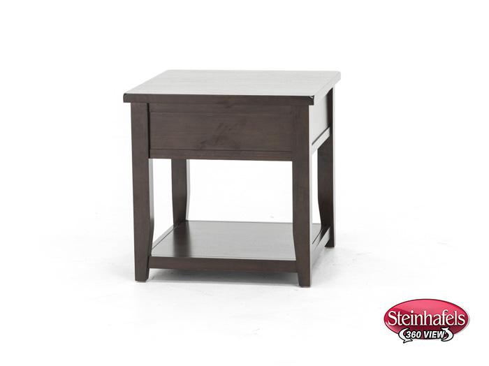 jofran sales inc brown end table  image   
