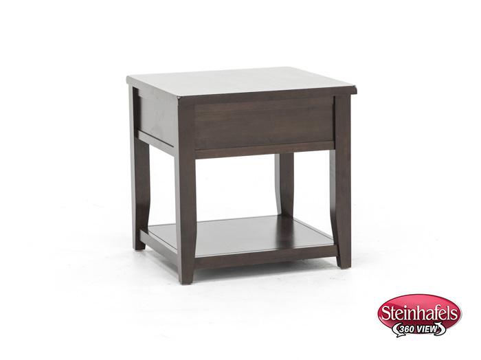 jofran sales inc brown end table  image   