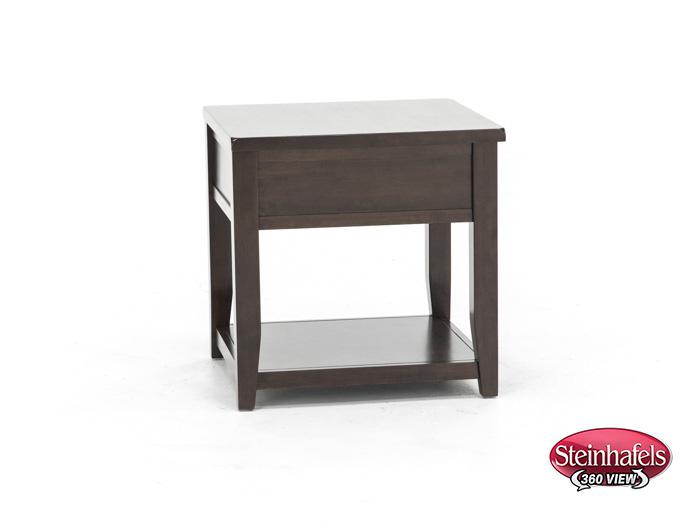jofran sales inc brown end table  image   