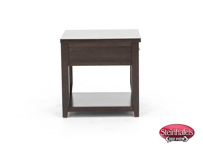 jofran sales inc brown end table  image   