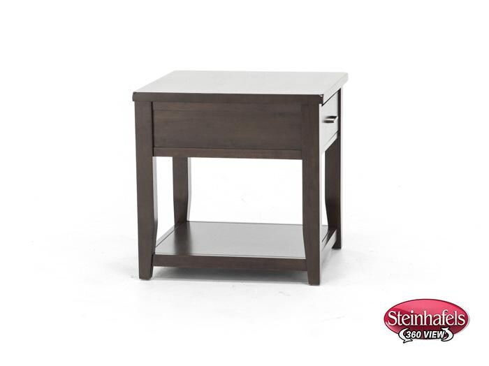 jofran sales inc brown end table  image   