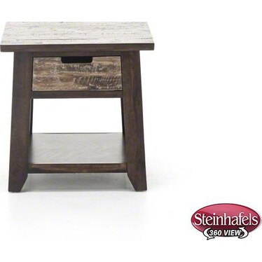 Painted Canyon End Table