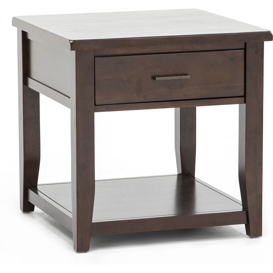 jofran sales inc brown end table   