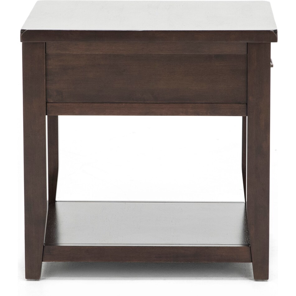 jofran sales inc brown end table   