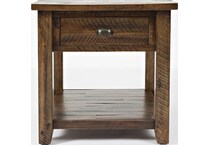 jofran sales inc brown end table   