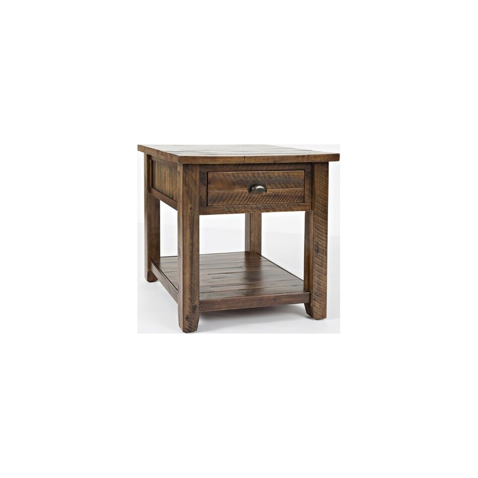 jofran sales inc brown end table   