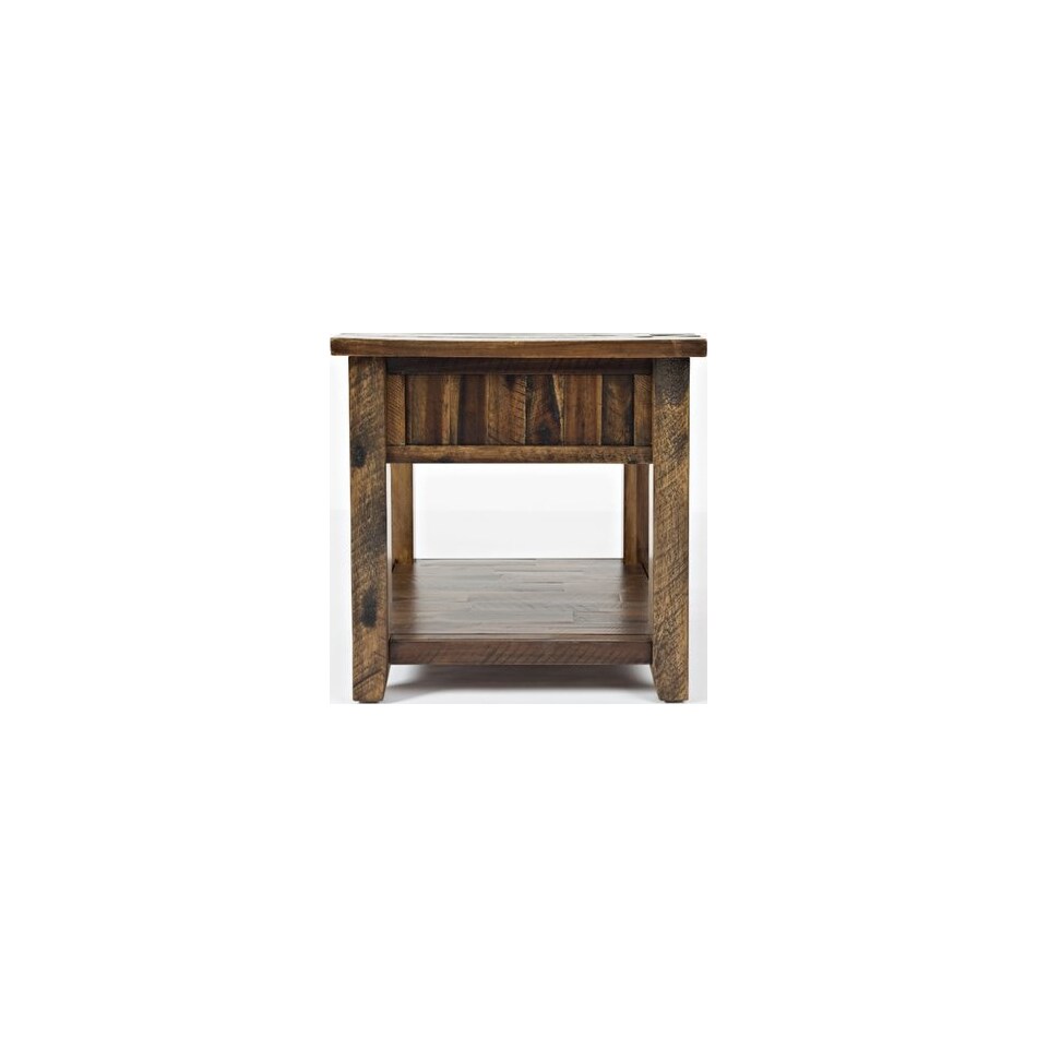jofran sales inc brown end table   