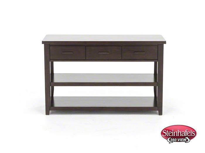 jofran sales inc brown sofa table  image   