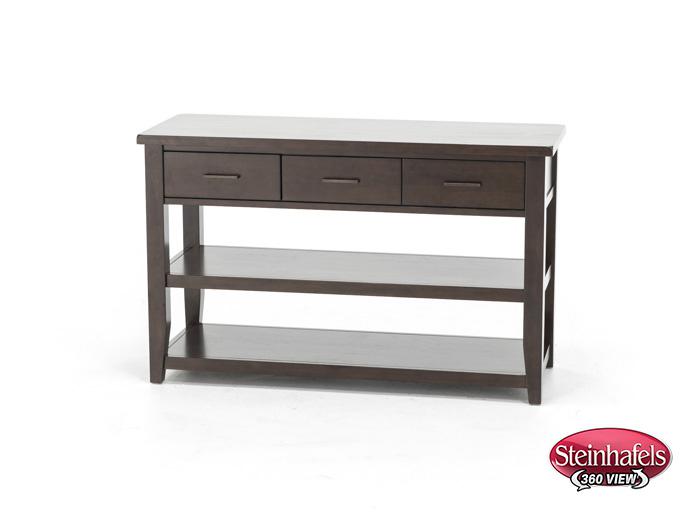 jofran sales inc brown sofa table  image   