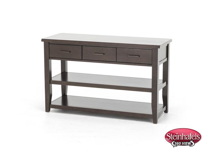 jofran sales inc brown sofa table  image   