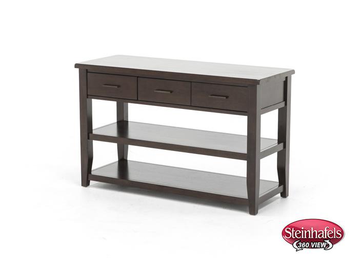 jofran sales inc brown sofa table  image   