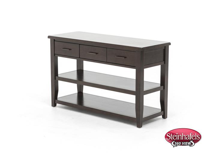 jofran sales inc brown sofa table  image   