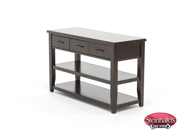 jofran sales inc brown sofa table  image   