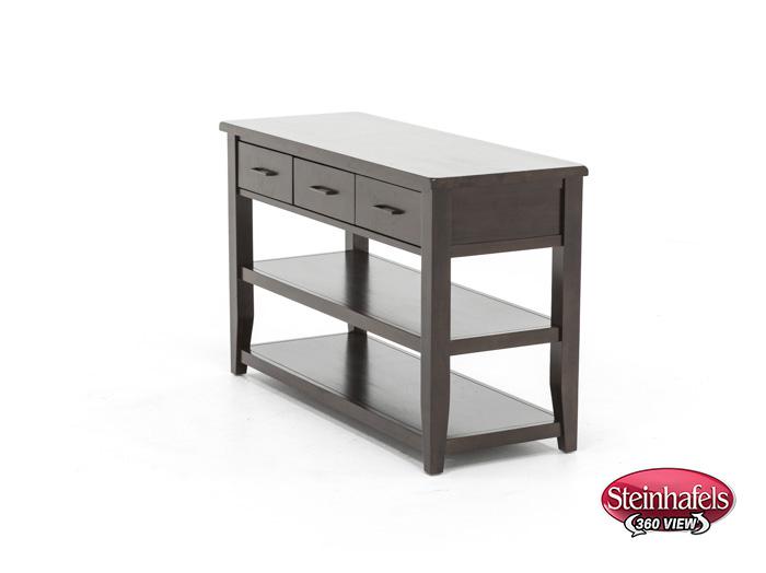 jofran sales inc brown sofa table  image   