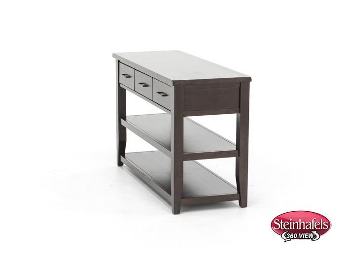 jofran sales inc brown sofa table  image   