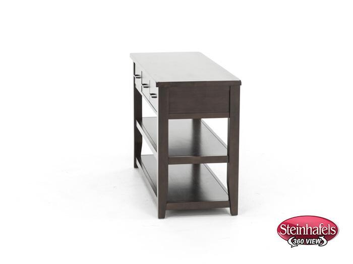 jofran sales inc brown sofa table  image   