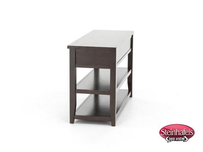 jofran sales inc brown sofa table  image   